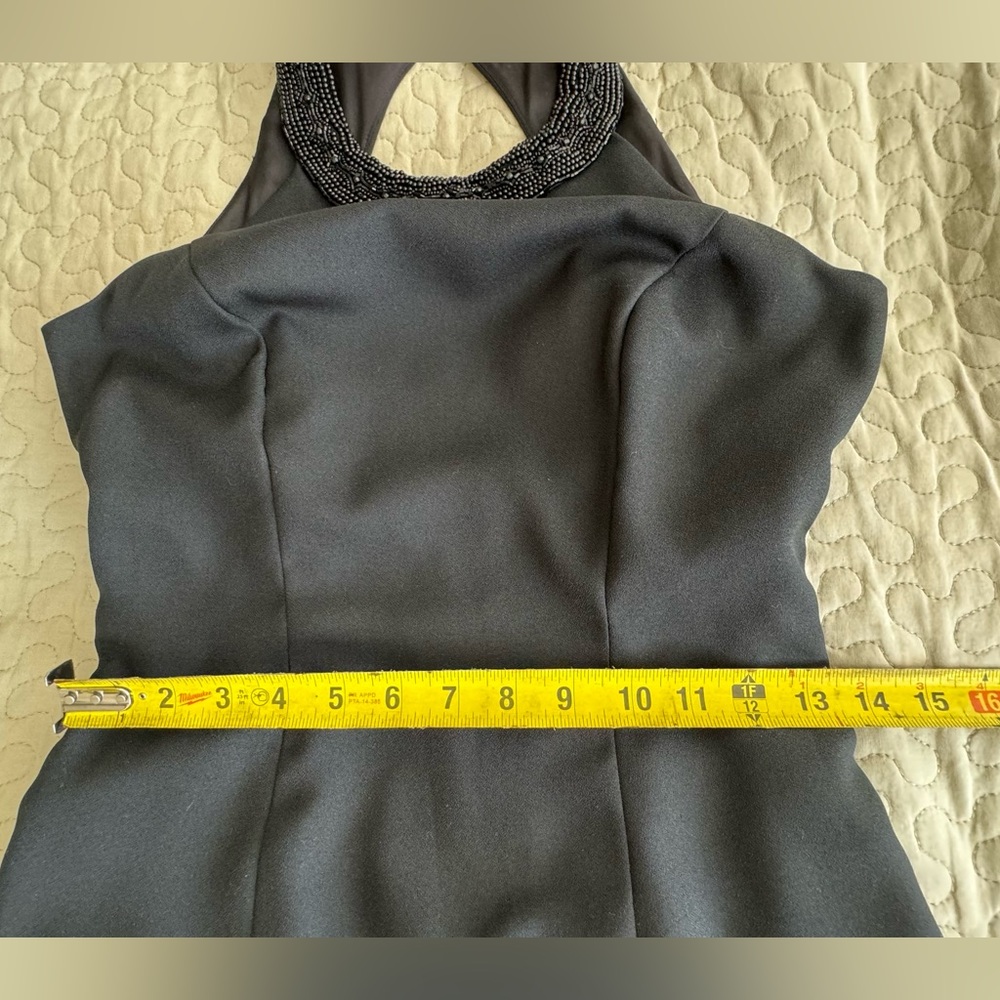 New Image Vintage Black Long Dress Size S - Picture 13 of 15
